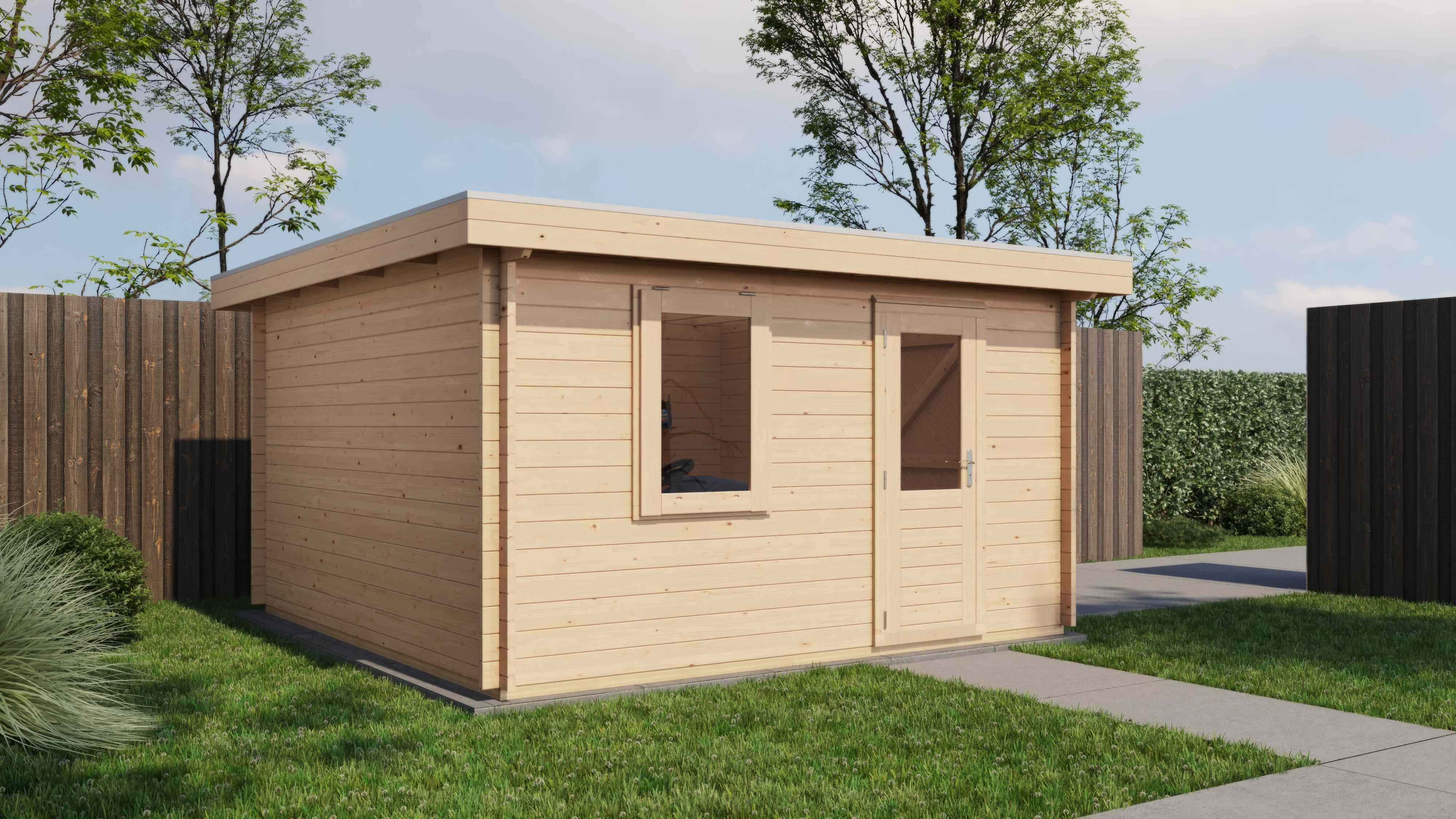 Lugarde Select Blockhaus Coburg 400x400cm -