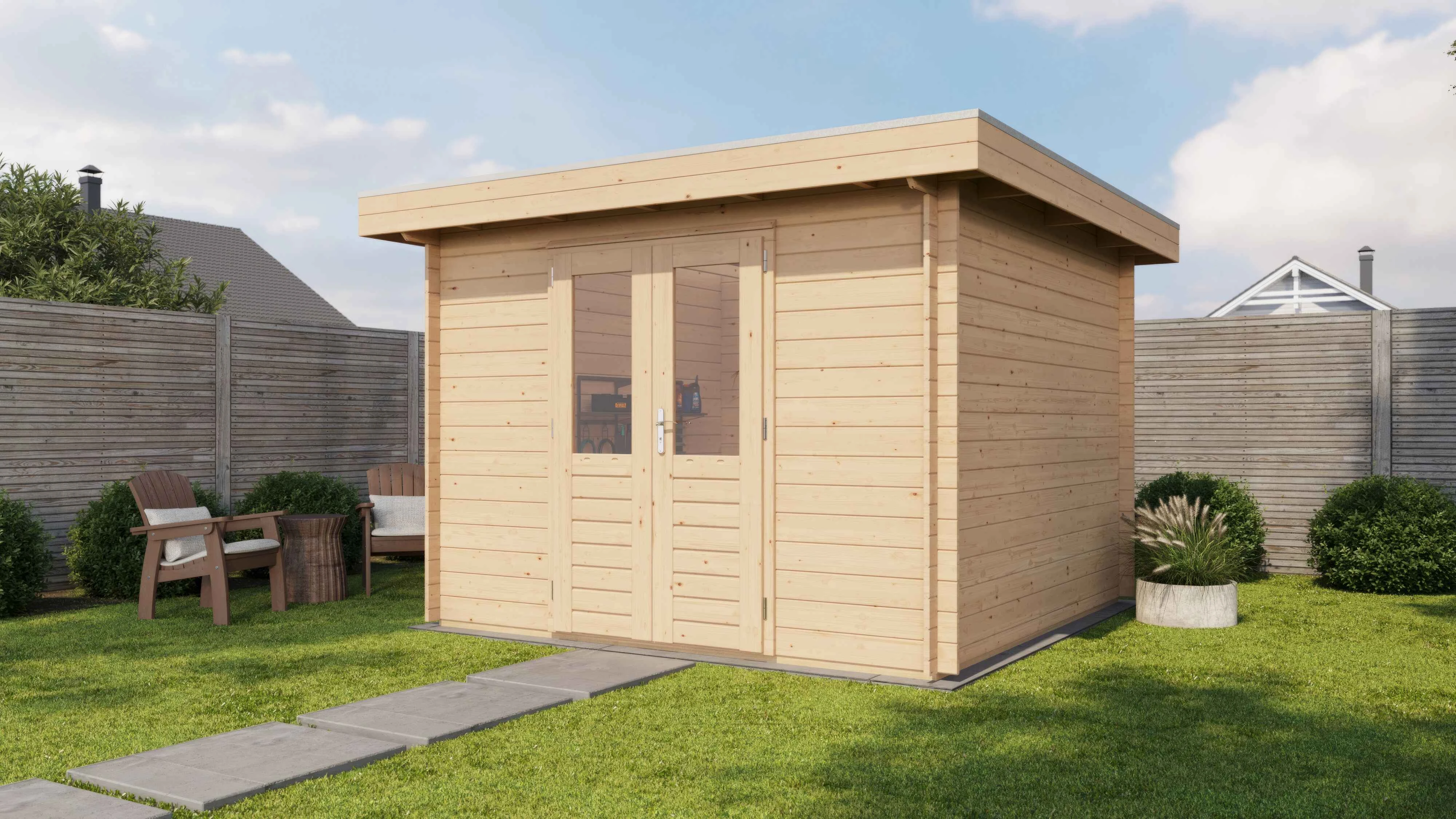 Lugarde Select Blockhaus Bamberg 300x300cm -