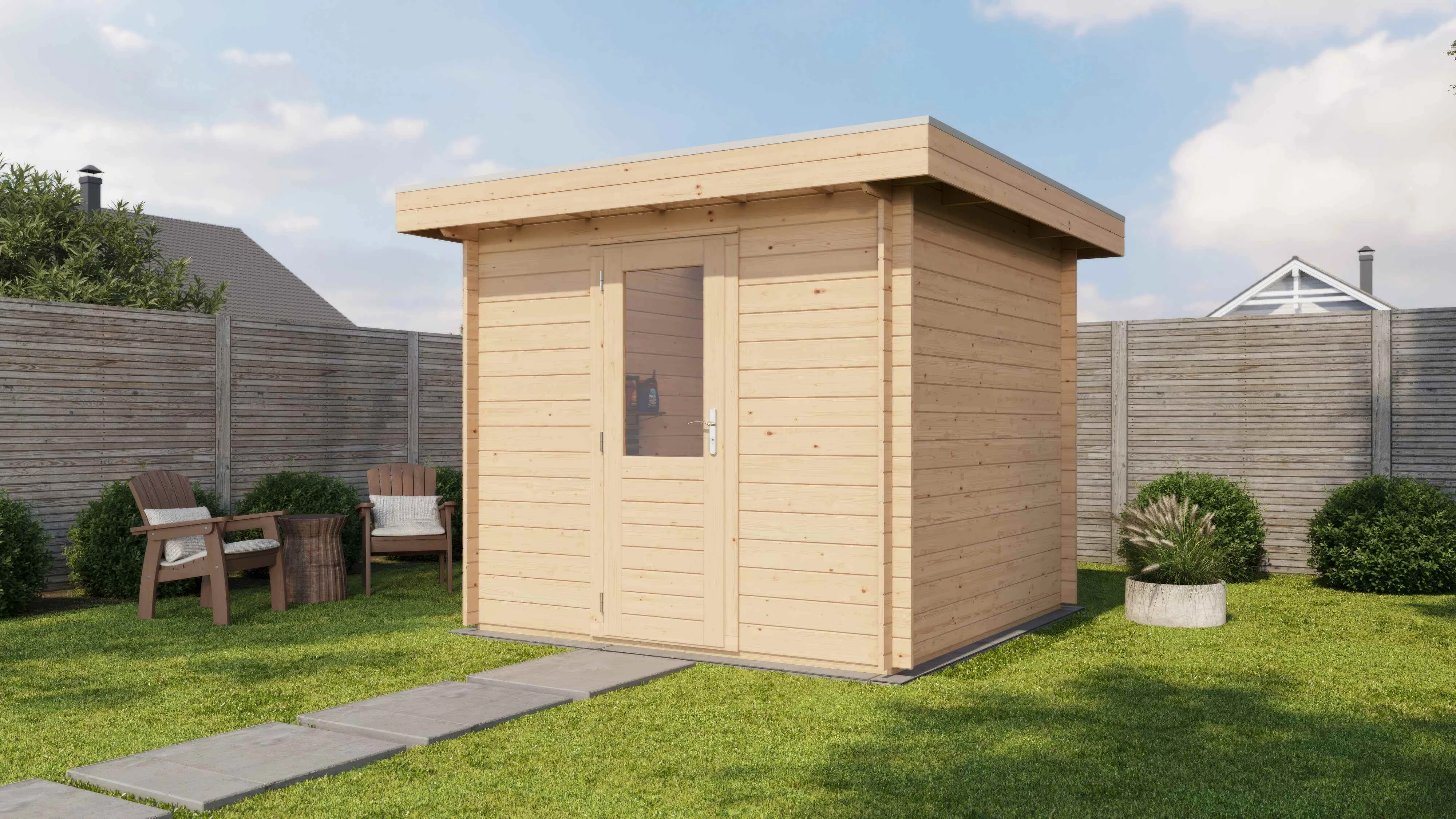 Lugarde Select Blockhaus Aalen 250x250cm -