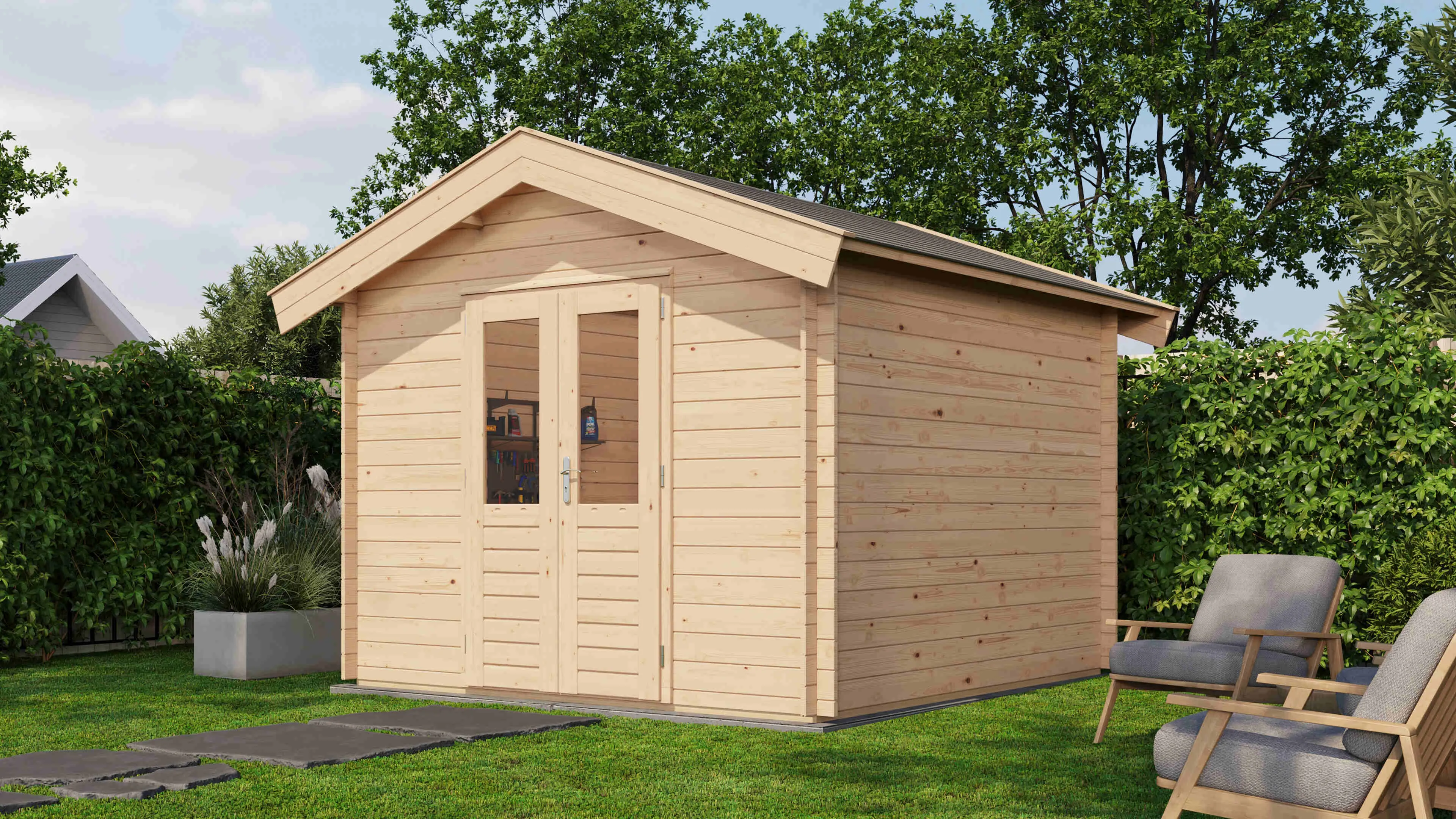 Lugarde Select Blockhaus Friedrichshafen 300x300cm -