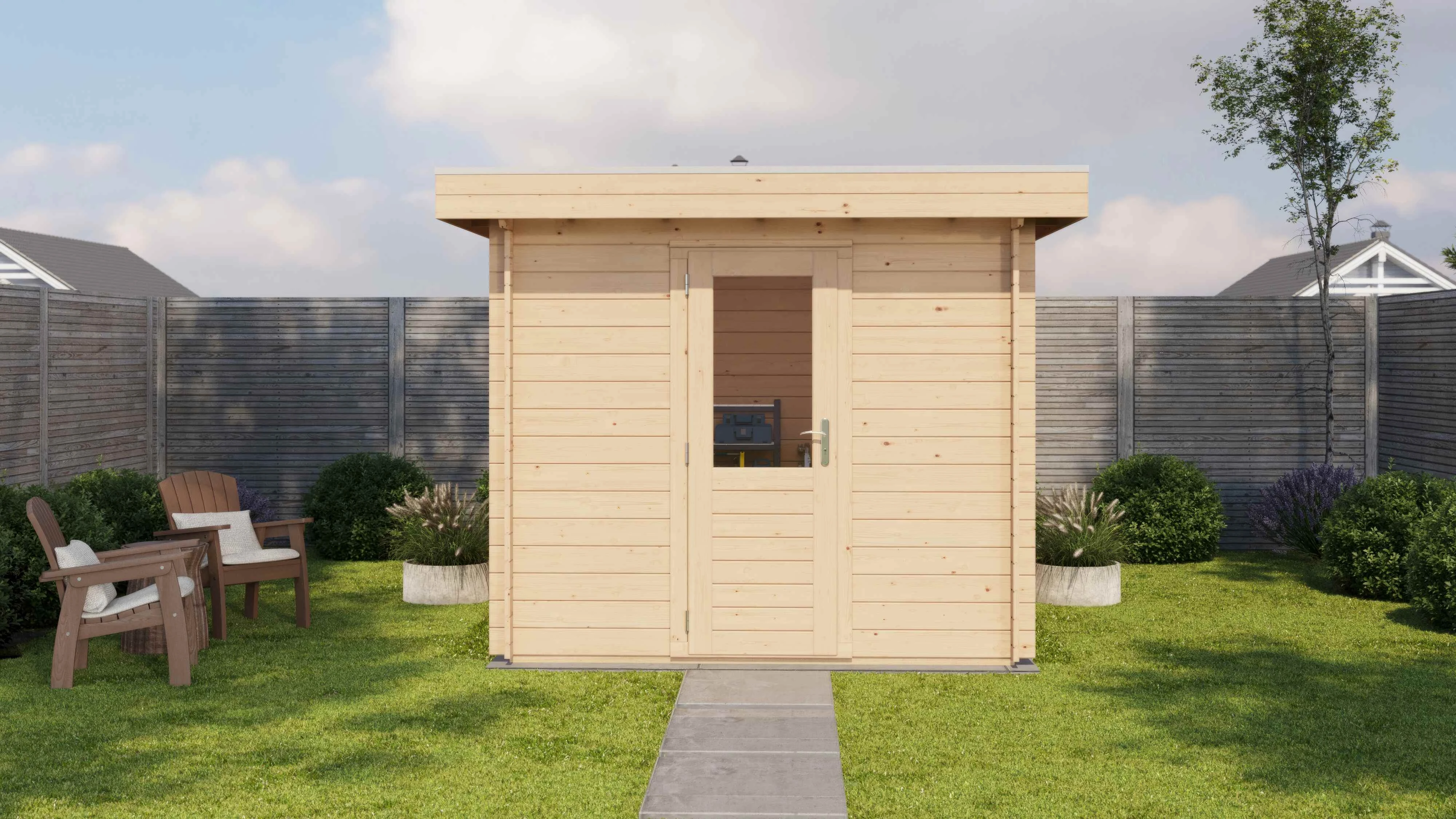 Lugarde Select Blockhaus Aalen 250x250cm -