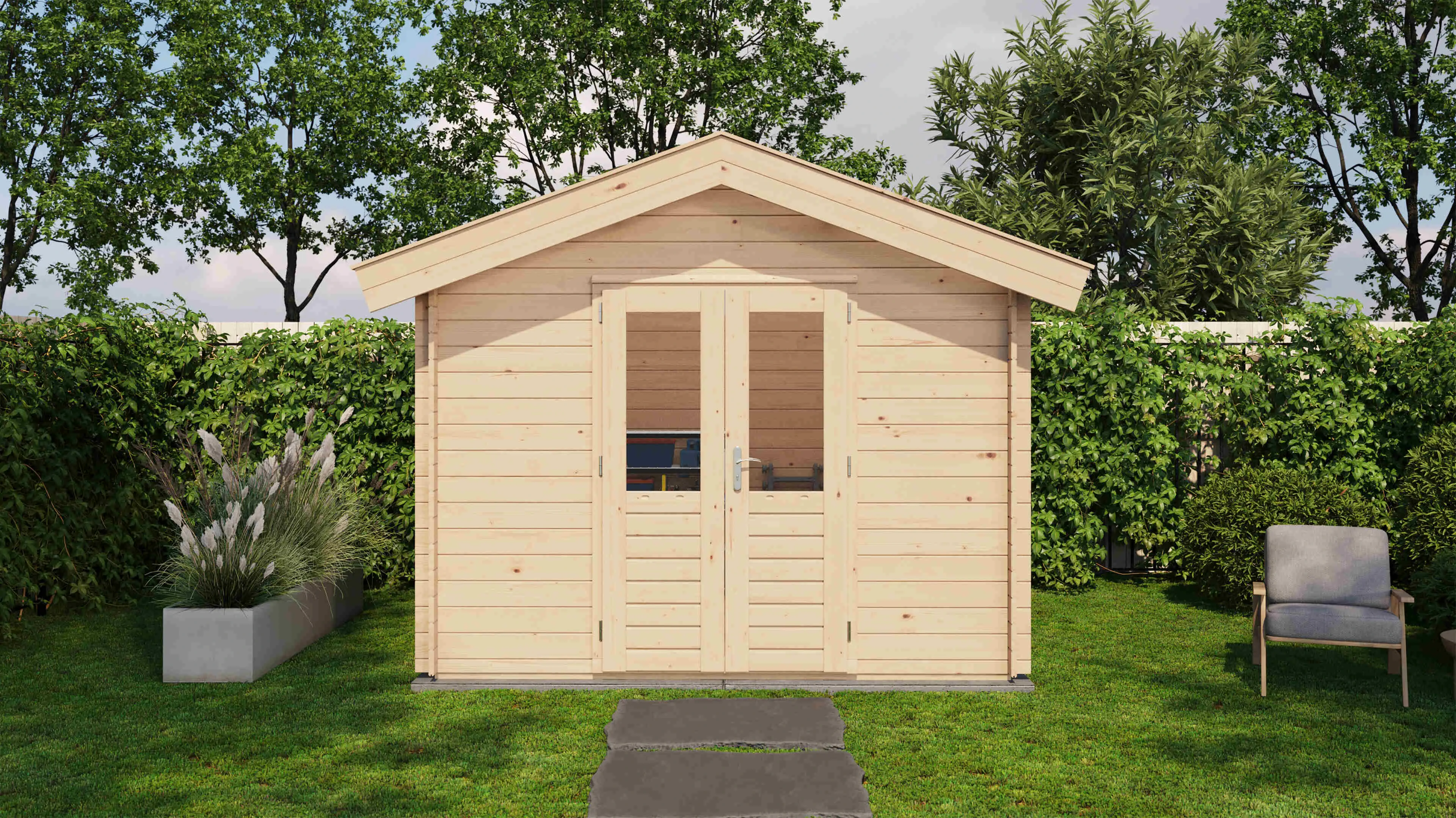 Lugarde Select Blockhaus Esslingen 300x250cm -