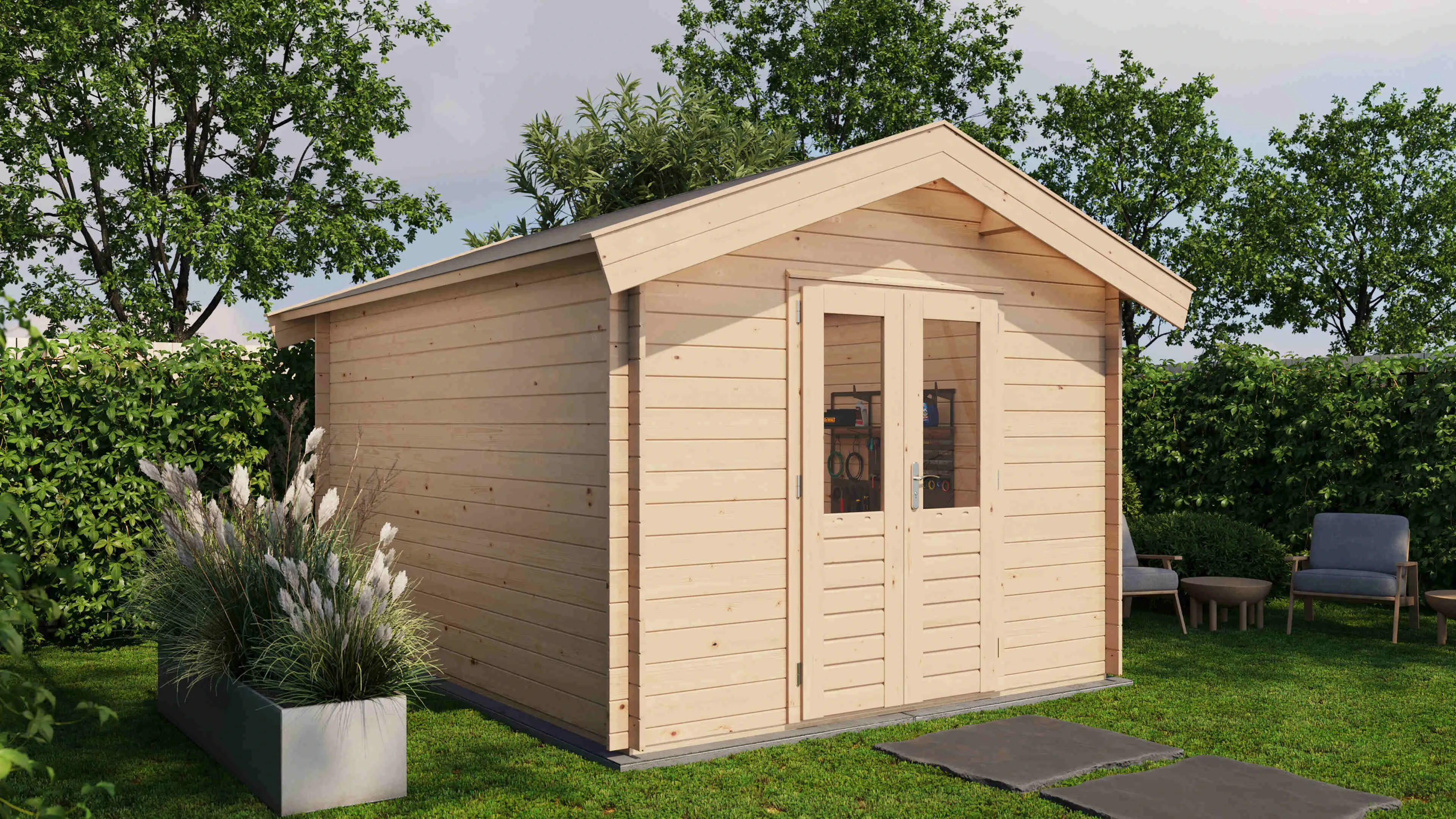 Lugarde Select Blockhaus Fürth 300x400cm -