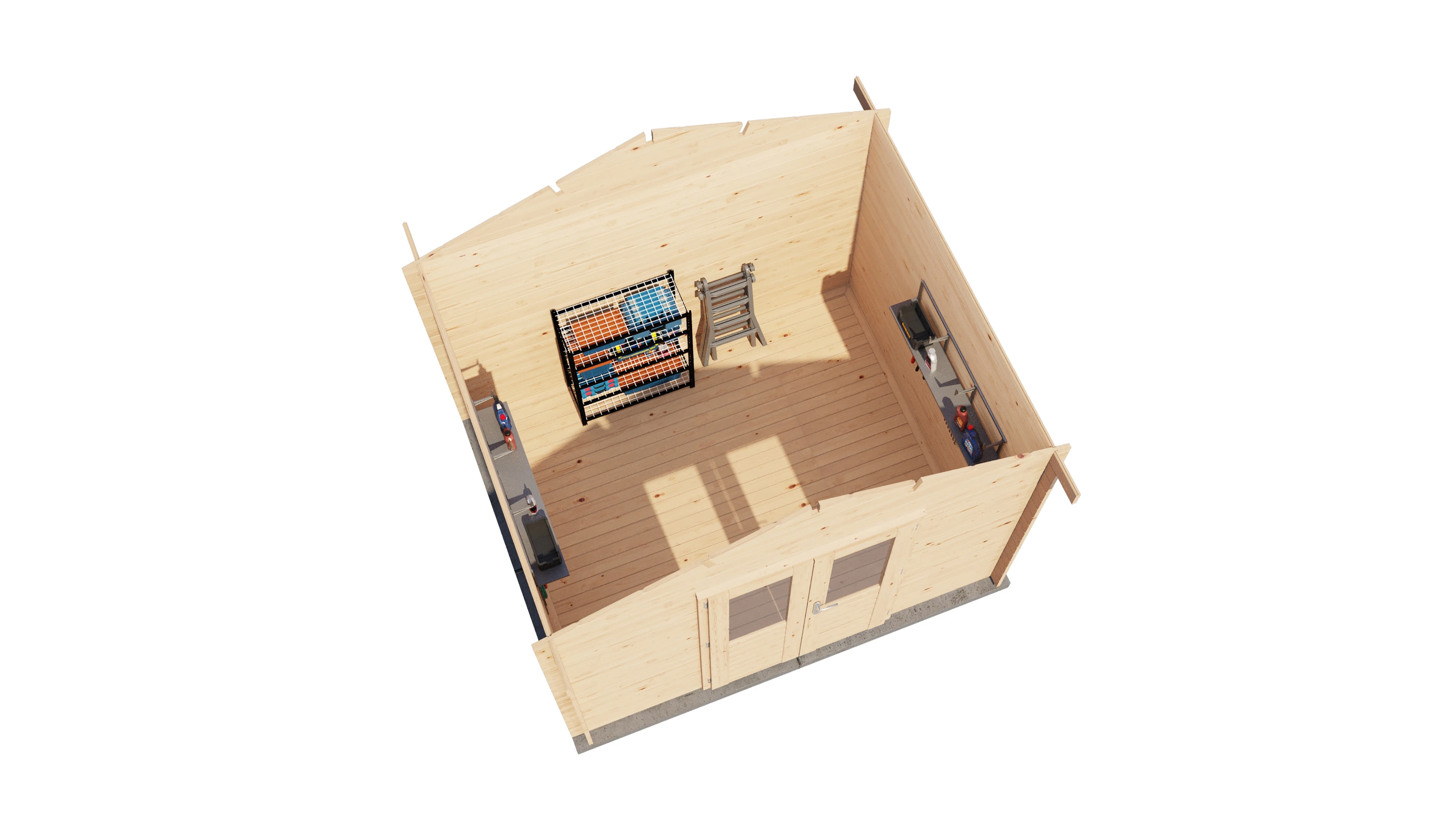 Lugarde Select Blockhaus Esslingen 300x250cm -