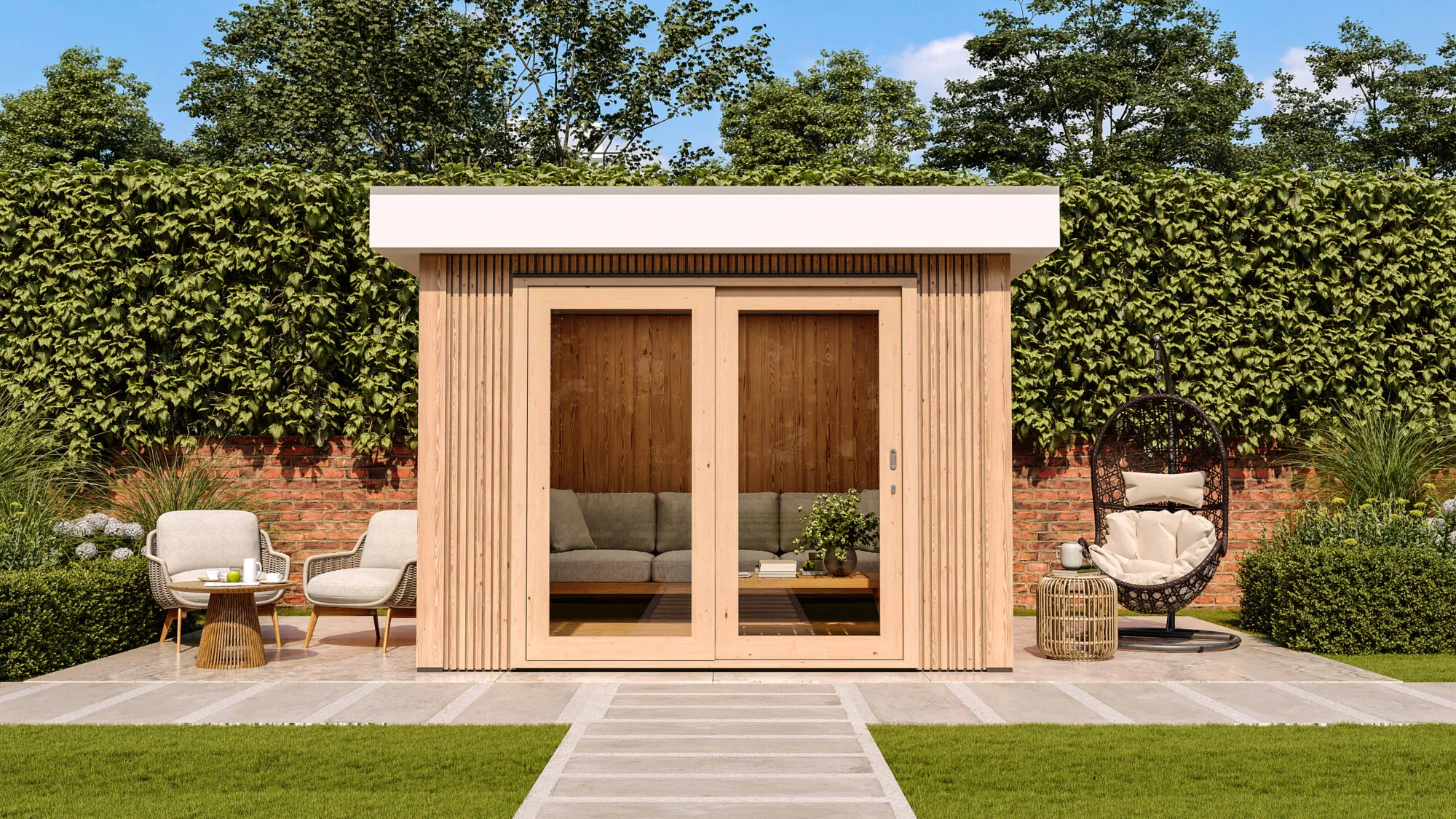 Premium Gartenhaus Oslo