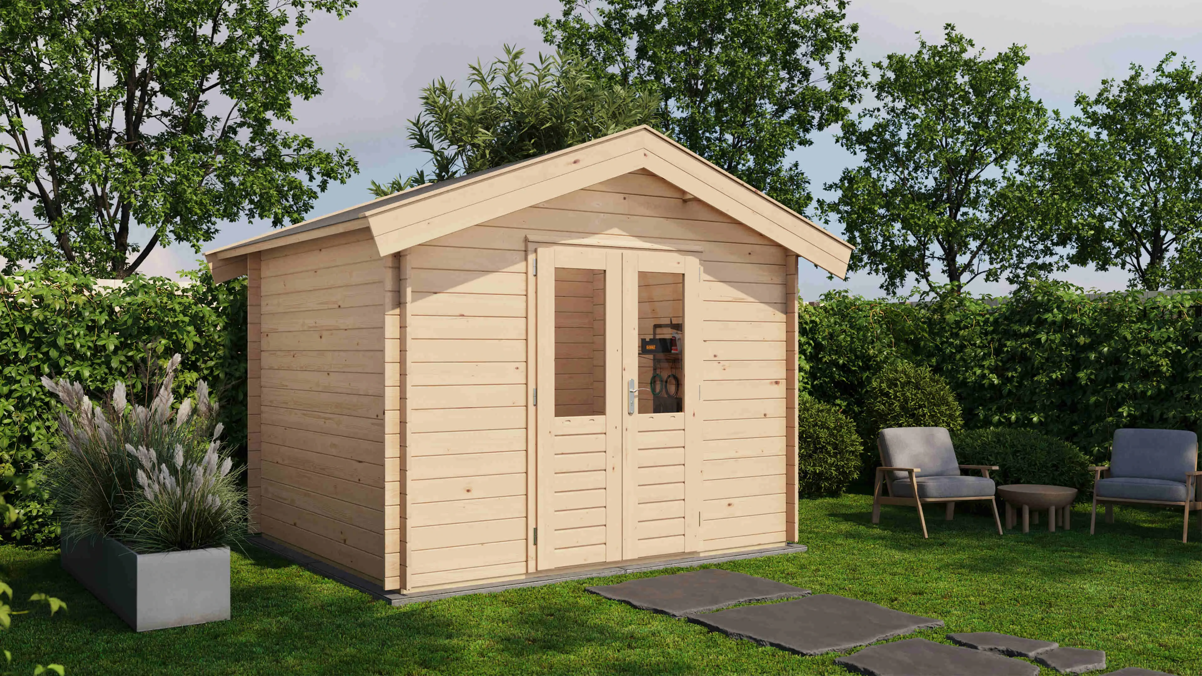 Lugarde Select Blockhaus Esslingen 300x250cm -